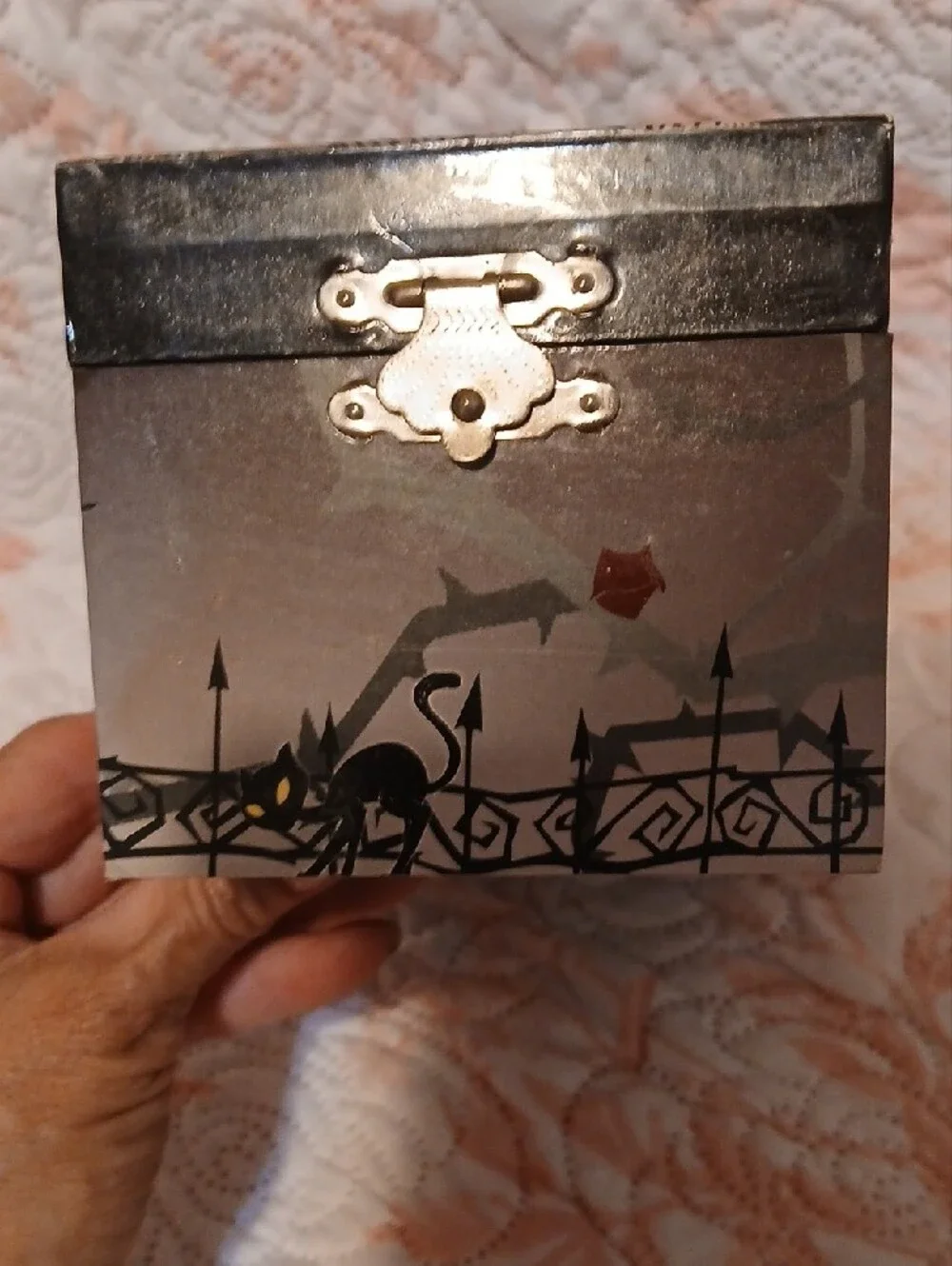 The Nightmare Before Christmas Sally Coffin Musical Trinket Box